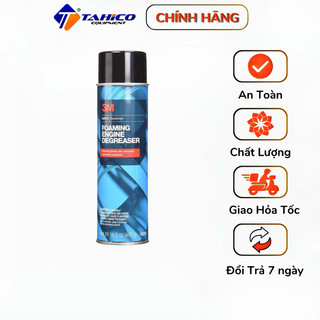 3m foaming engine degreaser 467g - chai xịt vệ sinh khoang máy ô tô xe máy - thẩm thấu và làm tan nhanh chất bẩn