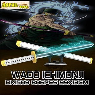  Đồ Chơi Lắp Ráp Mô Hình Kiếm Katana Wado Ichimonji Của Zoro Trong One Piece Đảo Hải Tặc Dk1509 Với 806+ Mảnh Ghép 