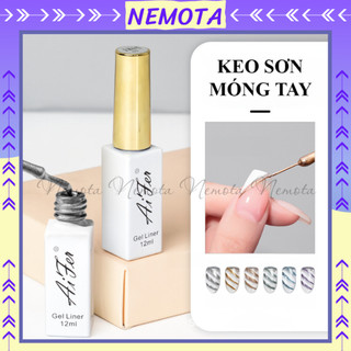 Sơn gel cọ nét Nemota nét siêu mảnh 12ml SM13