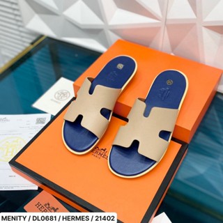 Dép Hm nam hàng cao cấp - Dép Quai Ngang HM Da xịn Đế cao su vân gỗ - Hàng Hoy Trend 2024 ( Nhiều mẫu )