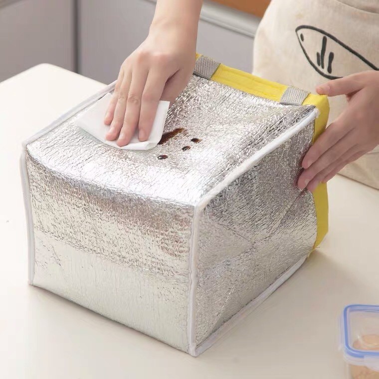 Túi đựng cơm giữ nhiệt - Túi đựng hộp cơm hình cá chọn màu 23x15x19cm - Túi cơm giữ nhiệt có lớp bạc cách nhiệt | BigBuy360 - bigbuy360.vn