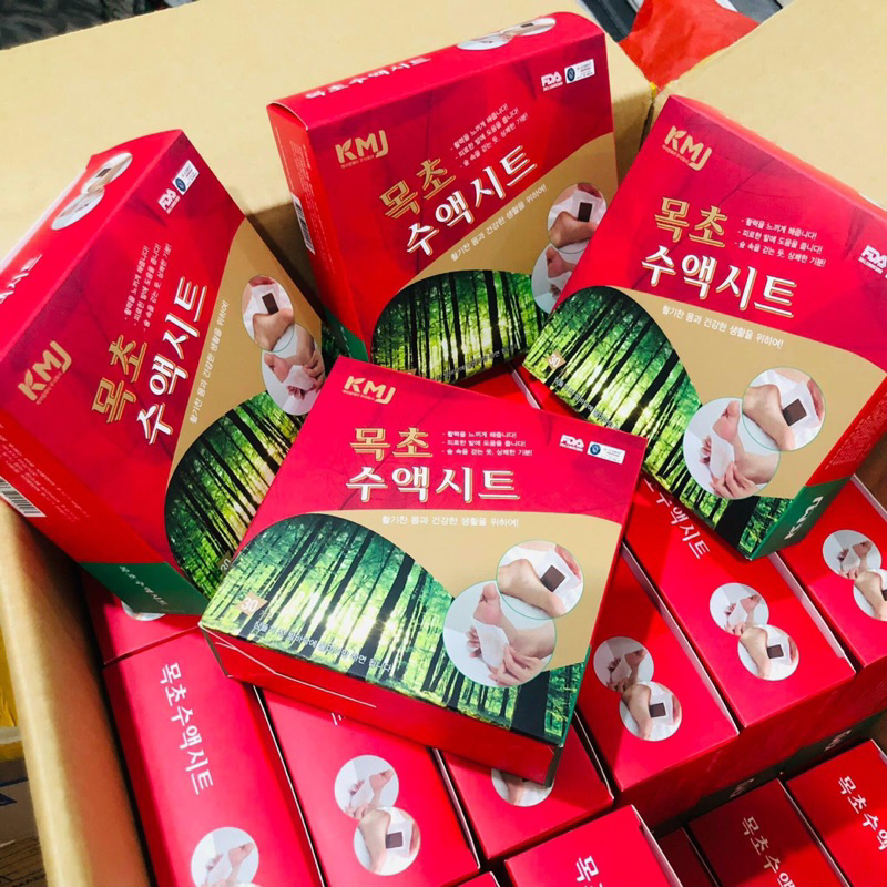 Miếng Dán Thải Độc Cơ thể Hàn Quốc