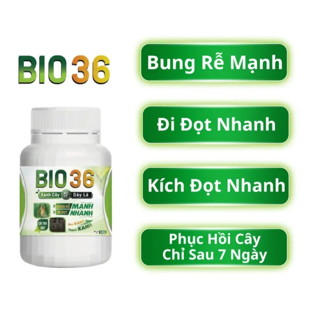 Phân Bón Bio36 Siêu Kích Rễ, Kích Đọt