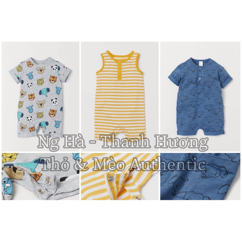 [Hm Authentic] Body đùi cotton Bé trai