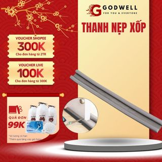 Thanh Nẹp Xốp Chặn Khe Cửa GODWELL Dài 95cm Chống Ồn Ngăn Côn Trùng Bụi Bẩn