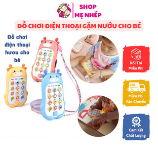 Điện thoại đồ chơi có rất rất nhiều giai điệu nhạc khác nhau, có gặm nướu, ban đêm gặm nướu phát sáng