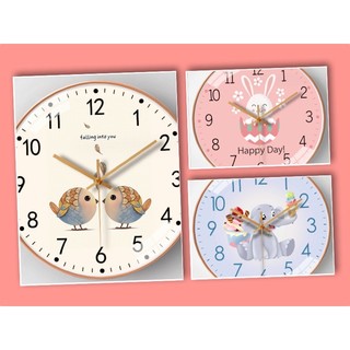 Hcm đồng hồ treo tường kim trôi đẹp dễ thương 20cm