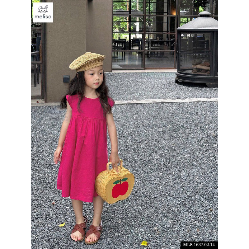 Váy cotton thô mềm mát MLS