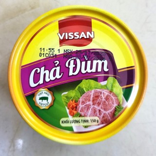 Vissan chả đùm steamed ground beef patty