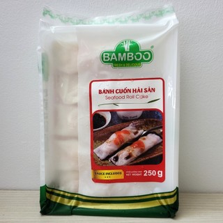 Bamboo bánh cuốn hải sản seafood roll cake