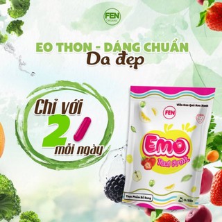 EMO TOXI FRUIT VIÊN UỐNG GIAM CAN  ( Free ship kèm quà tặng)