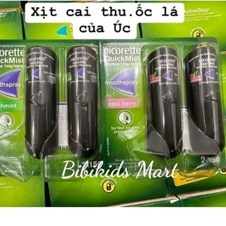 Nicorette Quick Mist Xịt cai thuố.c lá Úc