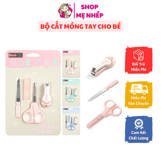 Bấm móng tay cho bé bộ cắt móng tay inox nhiều màu dễ thương cho bé