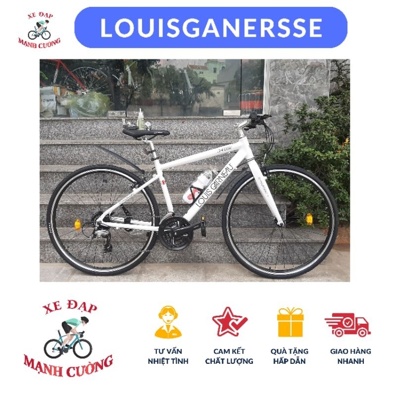 XE ĐẠP ĐỊA HÌNH LOUIS GARNEAU CHASSE THƯƠNG HIỆU CANADA ĐẦY ĐỦ PHỤ TÙNG KÈM COMBO 6 MÓN QUÀ TẶNG SIÊU HẤP DẪN.