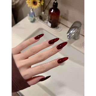 [Phụ Kiện Nail Chính Hãng] Thạch đỏ ruou vang