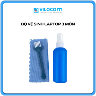 BỘ VỆ SINH LAU CHÙI VỆ SINH LAPTOP GỒM 3 MÓN