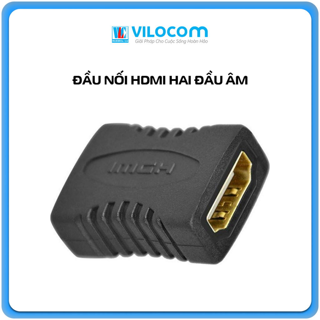 Đầu nối HDMI 2 đầu âm Connect Adapter