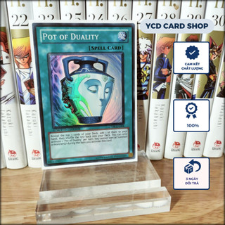 Thẻ bài yugioh chính hãng Pot of Duality – Super Rare