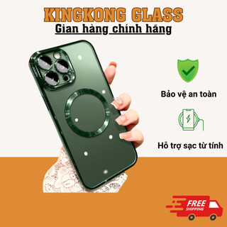Ốp điện thoại từ tính trong suốt chất lượng cao bảo vệ ống kính máy ảnh KOLEAD P41 cho iphone 11 12 13 14 15 pro promax