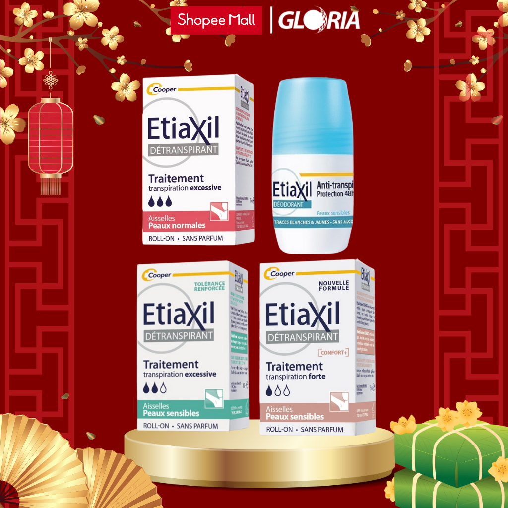 Lăn Khử Mùi Etiaxil Giảm Mồ Hôi Chính Hãng Pháp 15ml