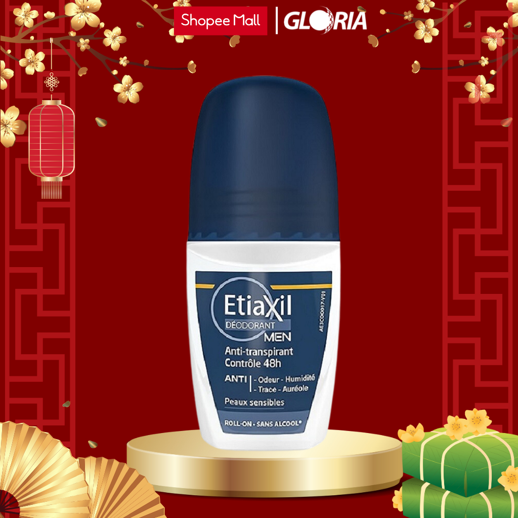 Lăn Khử Mùi Etiaxil Men 50ml