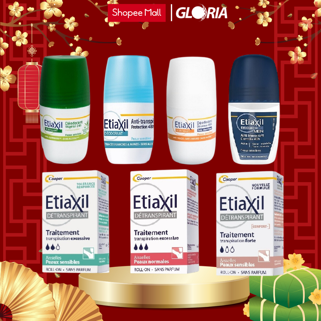 Lăn Khử Mùi Và Ngăn Mồ Hôi Chuyên Sâu Etiaxil 15ml-50ml