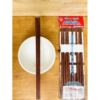 Đũa gỗ chò chỉ trường sơn bịch 10 đôi
