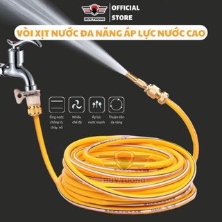 Vòi xịt nước tăng áp rửa xe tưới cây, vòi áp suất cao rửa sạch tưới cây trồng - Huy Tưởng