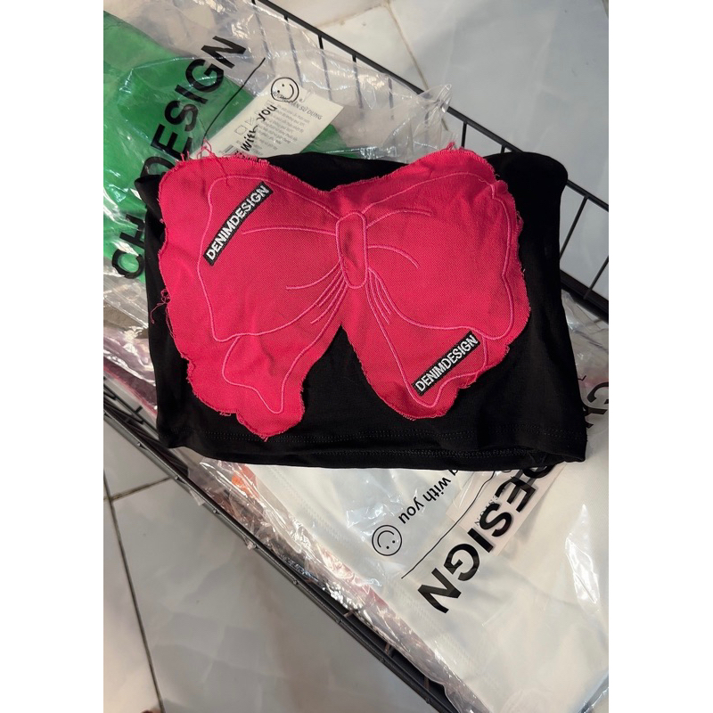 Áo ống cup ngực borip crotop, 2 lớp sexy có mút sẵn  vải đẹp