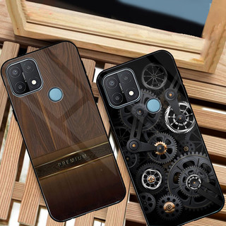 Ốp Lưng OPPO A15/A15s mặt kính cường lực cao cấp thiết kế riêng