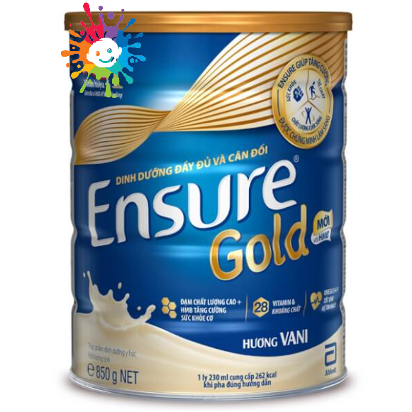 Sữa bột Ensure Gold hương Vani 850g/800g