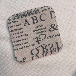 [Vanbdesign] Lót ly vải, miếng lót cốc handmade
