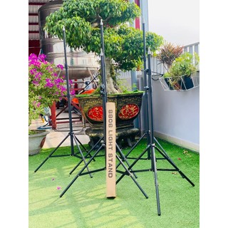 [Hàng tốt ảnh thật] Chân đèn chân máy ảnh  8806 loại xịn chăc chắn 2m1 full box cứng cáp nặng tay