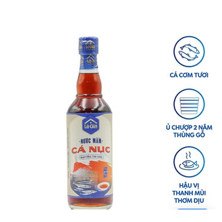  Nước mắm cá nục Lê Gia 525ml 