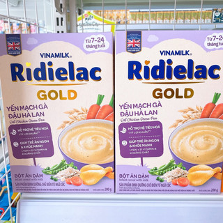 Bột ăn dặm ridielac gold cho bé