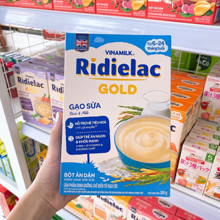BỘT ĂN DẶM RIDIELAC GOLD CHO BÉ