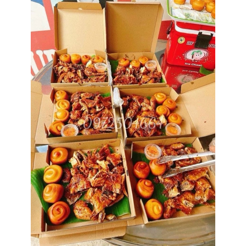 Combo 50h đựng pizza in sẵn size 16 in sẵn