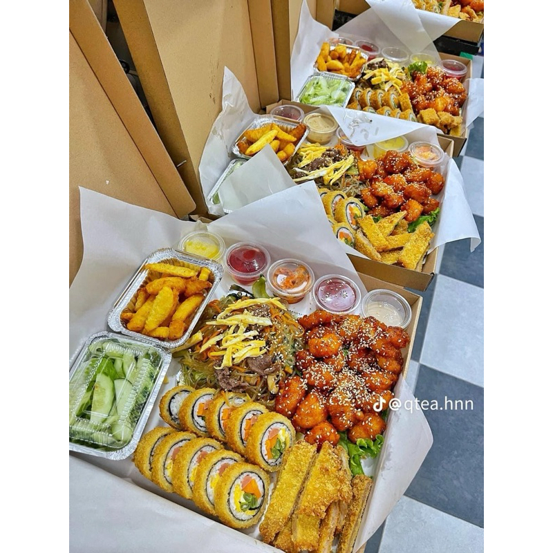 Combo 50h đựng pizza in sẵn size 16 in sẵn