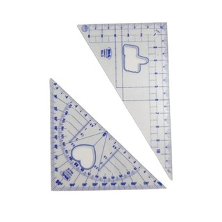 Bộ 2 cây thước Eke đo góc vuông