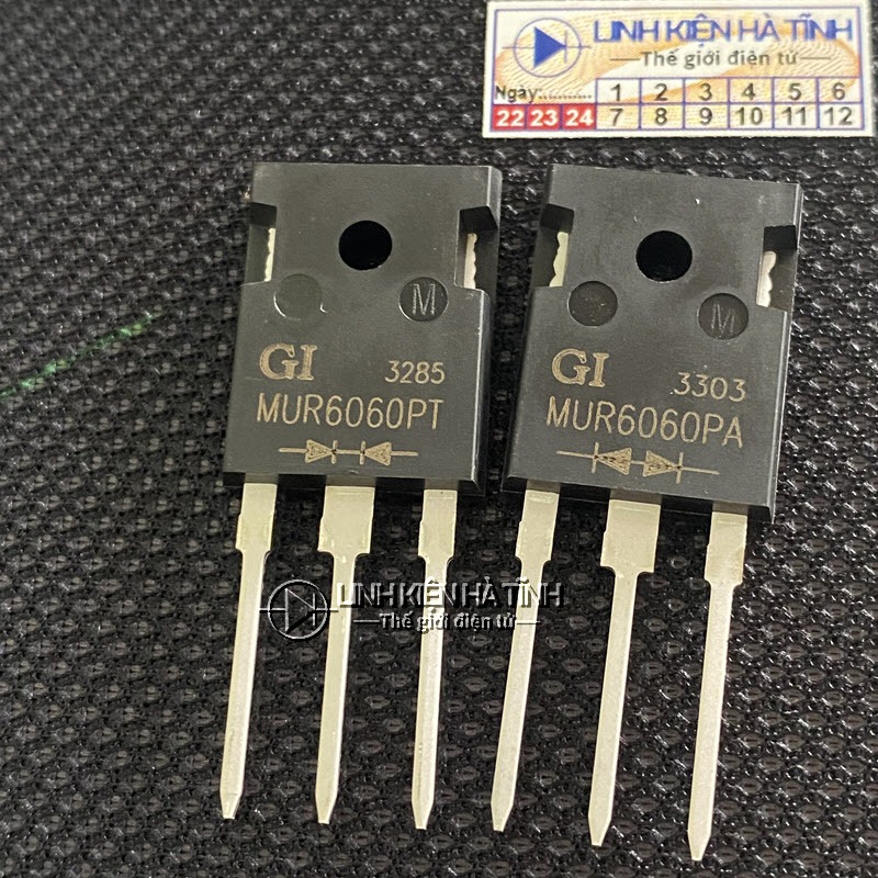 2 con Đi ốt kép MUR6060PT MUR6060PA 60A 600V MUR6060 mới - BL9 - BM9