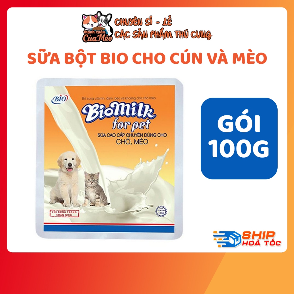 Sữa bột Bio dành cho Cún Và Mèo