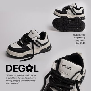 GIÀY SNEAKER NỮ DEGOL ĐẾ TĂNG CHIỀU CAO 6 PHÂN DG03