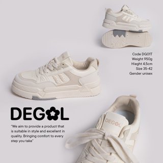 GIÀY SNEAKER DEGOL UNISEX ĐẾ TĂNG CHIỀU CAO 4.5P DG01