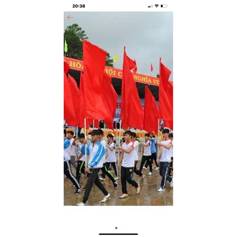 Cờ hồng kỳ 0,5x1,0m;0,6x1,0m