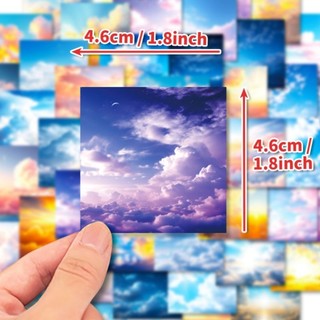 Set 50 miếng sticker hình dán chống nước