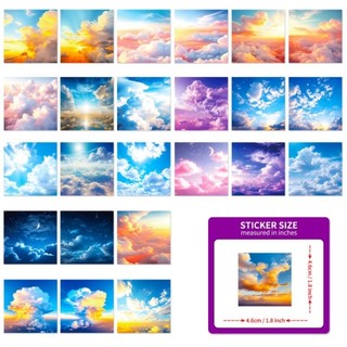 Set 50 miếng sticker hình dán chống nước