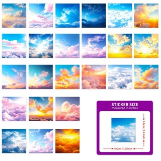 Set 50 miếng sticker hình dán chống nước