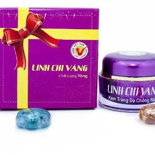 Kem dưỡng trắng da chống nắng Linh Chi Vàng 22g
