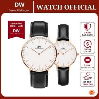 .đồng hồ thời trang nam nữ d.w classic sheffield rose gold white 32mm & 40mm - danielwatchvn.