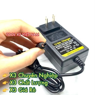 [6S - TV] Sạc Li-on 6S 25.2V 2A có đèn báo đầy (ToolVN)